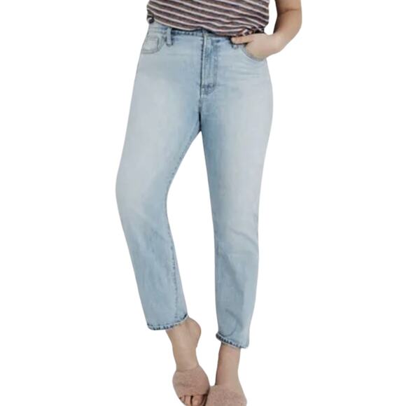 Madewell The Perfect Vintage Jean Light Wash Denim Retro-Inspired Jeans Sz 24 - Picture 1 of 13